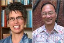Dean Gallo and Associate Dean Kinoshita
